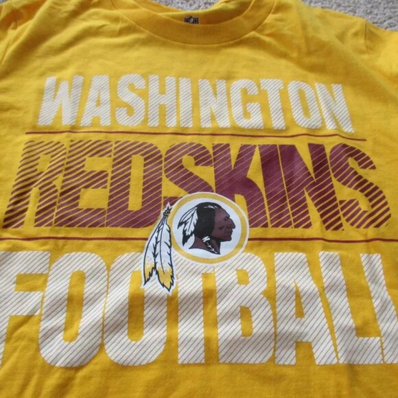 Washington Redskins Football Shirt, Kids Size Large, 12 14, Yellow - Picture 2 of 4